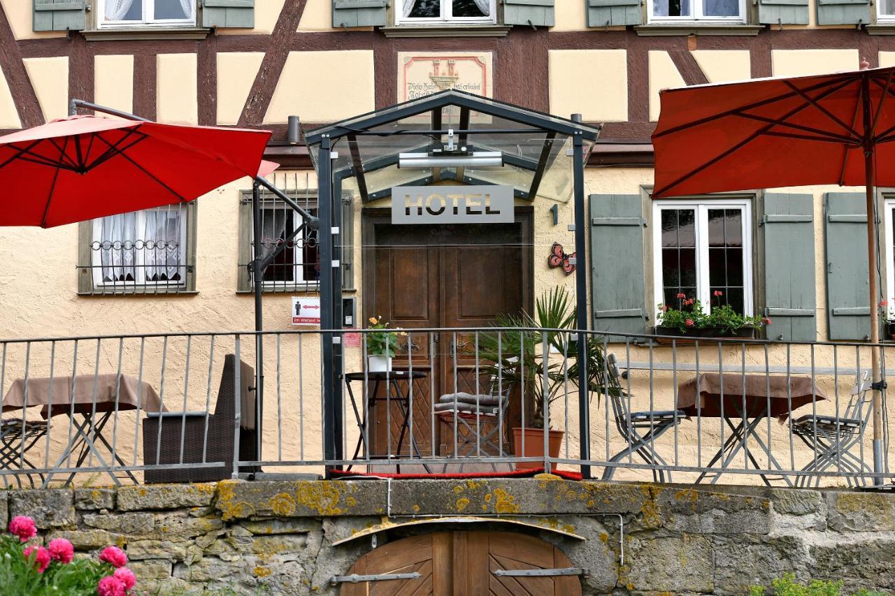 Hotel Schwarzes Ross Rothenburg ob der Tauber Zewnętrze zdjęcie