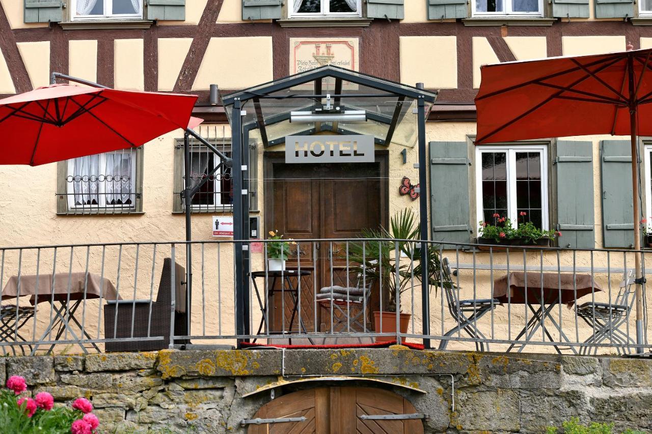Hotel Schwarzes Ross Steinsfeld Zewnętrze zdjęcie