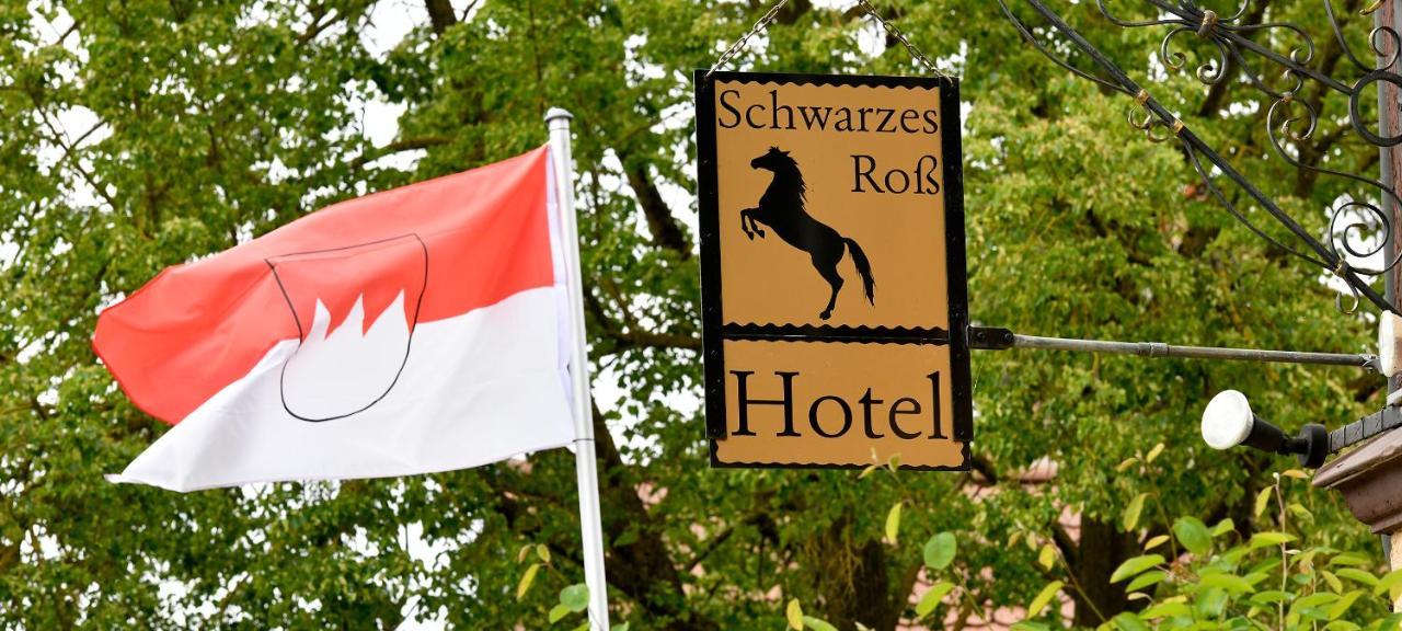 Hotel Schwarzes Ross Rothenburg ob der Tauber Zewnętrze zdjęcie