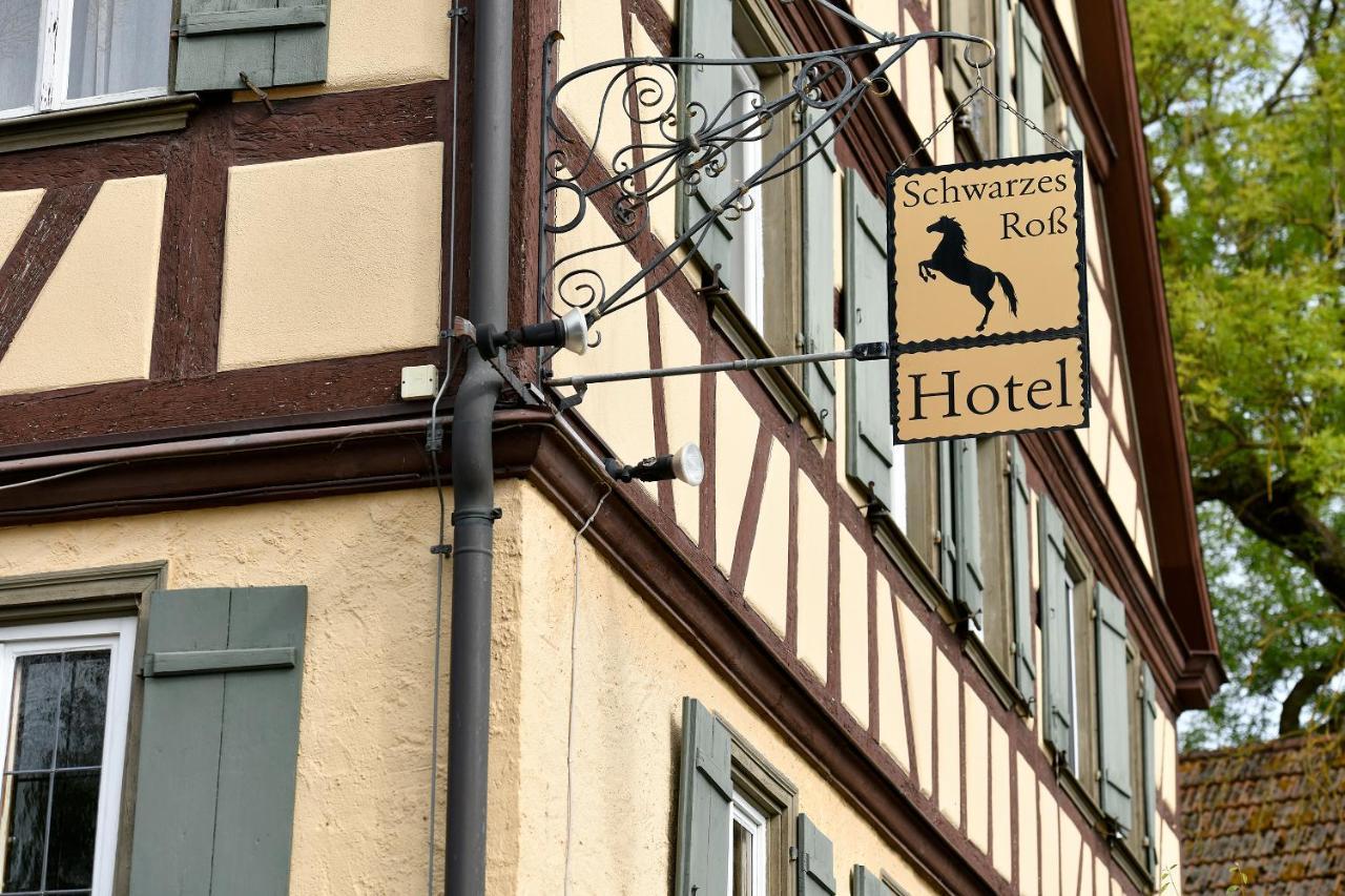 Hotel Schwarzes Ross Rothenburg ob der Tauber Zewnętrze zdjęcie