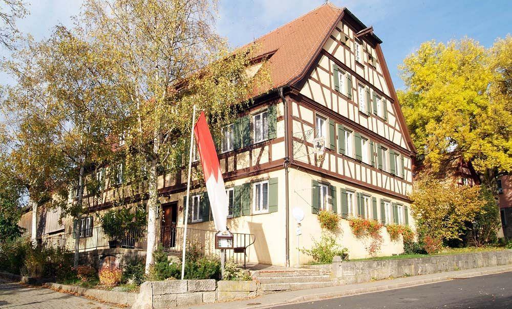 Hotel Schwarzes Ross Steinsfeld Zewnętrze zdjęcie